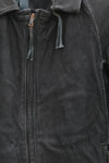 BORIS BIDJAN SABERI Horsehide Top SS22 J2 FMM20020 -T Black